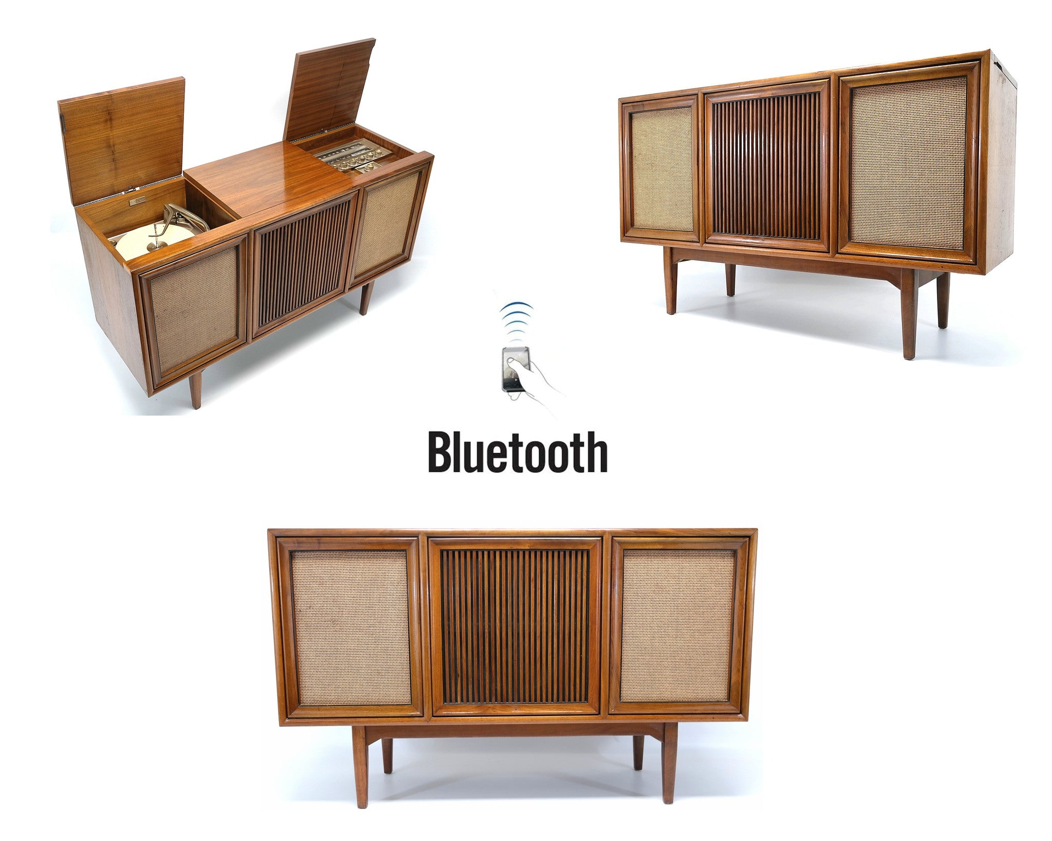 Mid Century Modern Motorola STEREO CONSOLE- 60's - Record... – The ...