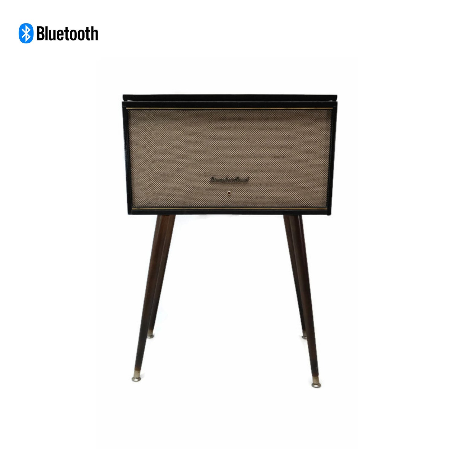 **SOLD OUT** DELMONICO NIVICO 50's Hi Fi Turntable Record Player Changer Console The Vintedge Co.