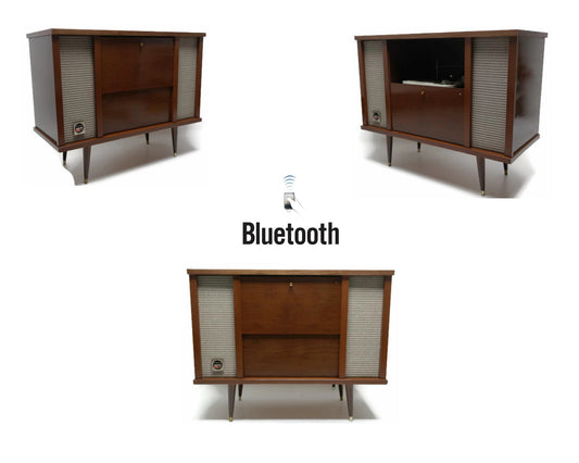 WEBCOR 50's Vintage Record Changer Stereo Console - Bluetooth The Vintedge Co.