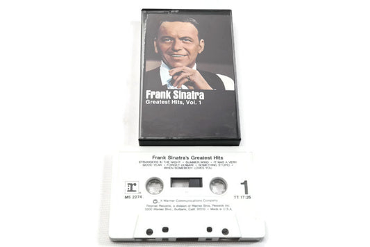FRANK SINATRA - Vintage Cassette Tape - GREATEST HITS VOL. 1 The Vintedge Co.