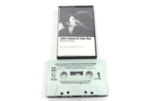 JOHN LENNON & YOKO ONO - Vintage Cassette Tape - DOUBLE FANTASY The Vintedge Co.
