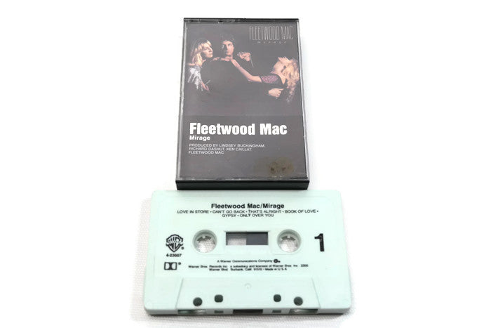 FLEETWOOD MAC - Vintage Cassette Tape - MIRAGE The Vintedge Co.
