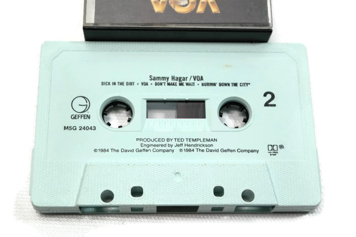 SAMMY HAGAR - Vintage Cassette Tape - VOA The Vintedge Co.