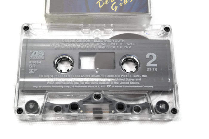 DEBBIE GIBSON - Vintage Cassette Tape - ELECTRIC YOUTH The Vintedge Co.