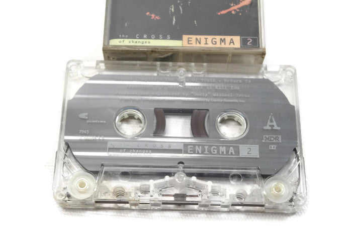 ENIGMA 2 - Vintage Cassette Tape - THE CROSS OF CHANGES The Vintedge Co.