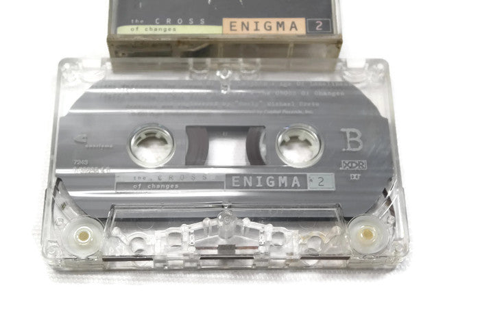 ENIGMA 2 - Vintage Cassette Tape - THE CROSS OF CHANGES The Vintedge Co.