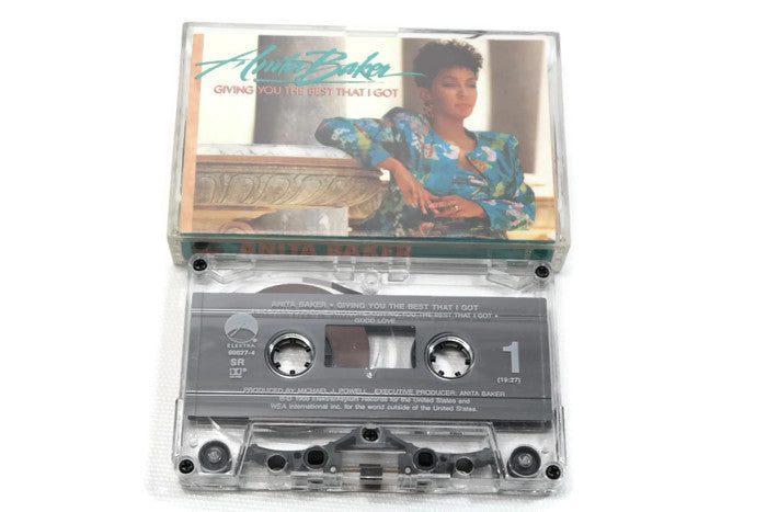 ANITA BAKER - Vintage Cassette Tape - GIVING YOU THE BEST THAT I GOT The Vintedge Co.
