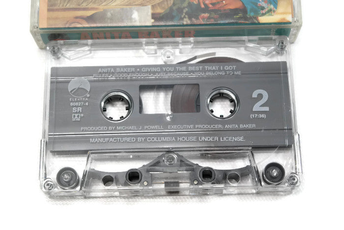 ANITA BAKER - Vintage Cassette Tape - GIVING YOU THE BEST THAT I GOT The Vintedge Co.