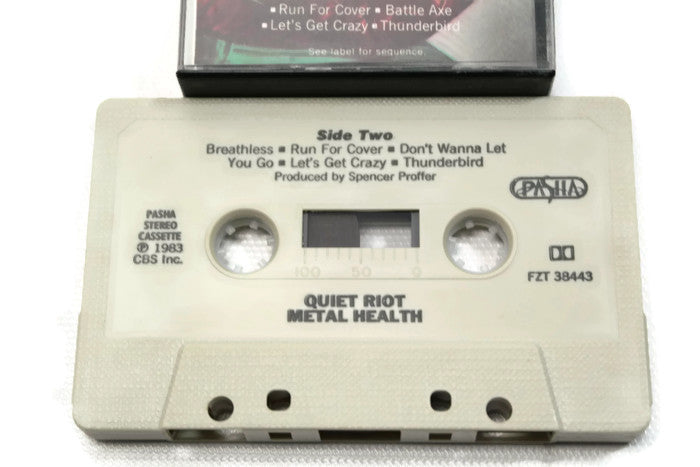 QUIET RIOT - Vintage Cassette Tape - METAL HEALTH The Vintedge Co.