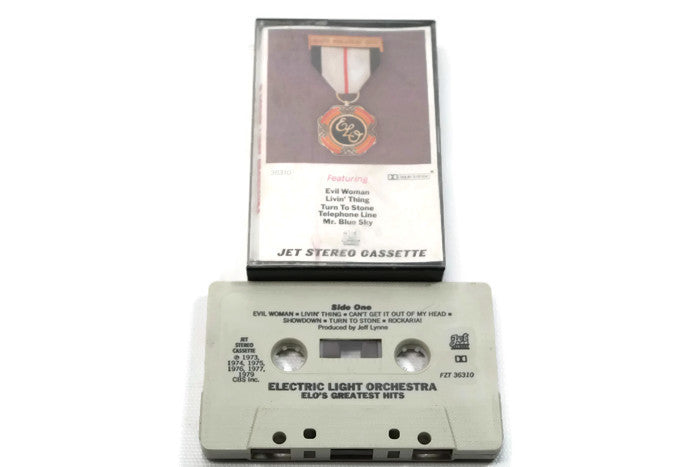 ELECTRIC LIGHT ORCHESTRA - Vintage Cassette Tape - ELO'S GREATEST HITS The Vintedge Co.