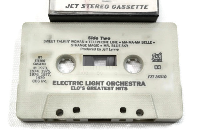 ELECTRIC LIGHT ORCHESTRA - Vintage Cassette Tape - ELO'S GREATEST HITS The Vintedge Co.