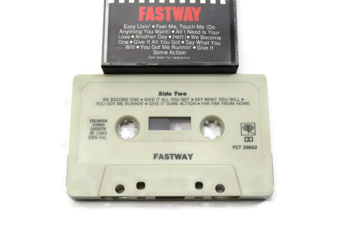 FASTWAY - Vintage Cassette Tape - FASTWAY The Vintedge Co.