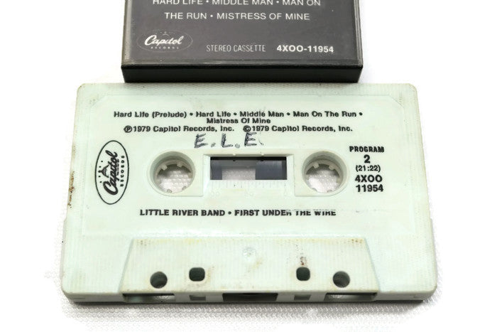 LITTLE RIVER BAND - Vintage Cassette Tape - FIRST UNDER THE WIRE The Vintedge Co.