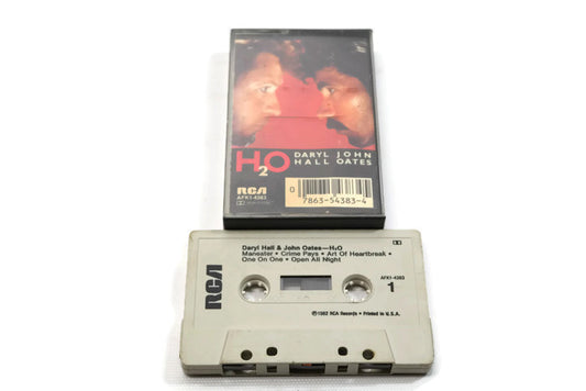 HALL & OATES - Vintage Cassette Tape - H20 The Vintedge Co.