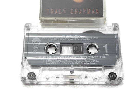 TRACY CHAPMAN - Vintage Cassette Tape - TRACY CHAPMAN The Vintedge Co.