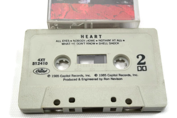 HEART - Vintage Cassette Tape - HEART The Vintedge Co.