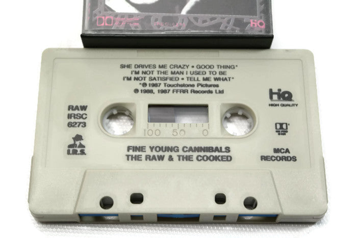 FINE YOUNG CANNIBALS - Vintage Cassette Tape - THE YOUNG & THE COOKED The Vintedge Co.