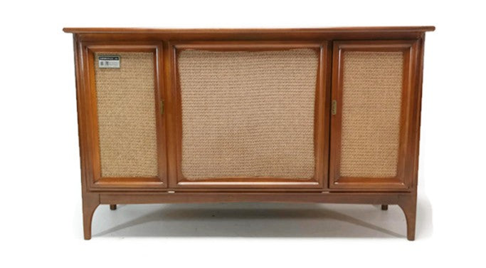 **SOLD OUT**  ADMIRAL Mid Century Record Player Changer Stereo Console w/Removable Stereo Speaker - Bluetooth The Vintedge Co.