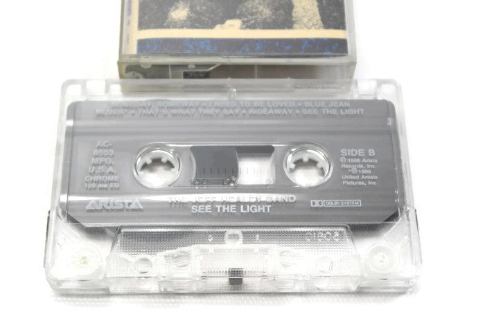 THE JEFF HEALEY BAND - Vintage Cassette Tape - SEE THE LIGHT The Vintedge Co.