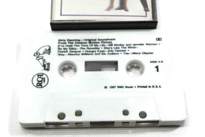 DIRTY DANCING - Vintage Cassette Tape - ORIGINAL MOTION PICTURE SOUNDTRACK The Vintedge Co.