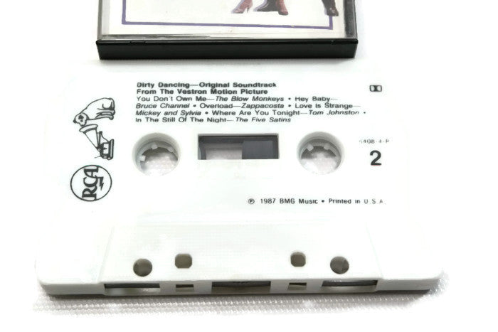 DIRTY DANCING - Vintage Cassette Tape - ORIGINAL MOTION PICTURE SOUNDTRACK The Vintedge Co.