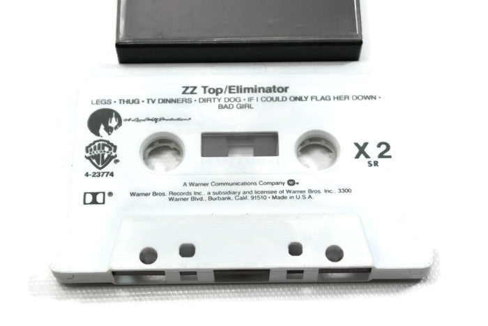 ZZ TOP - Vintage Cassette Tape - ELIMINATOR The Vintedge Co.
