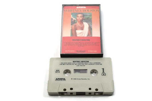 WHITNEY HOUSTON - Vintage Cassette Tape - WHITNEY HOUSTON The Vintedge Co.