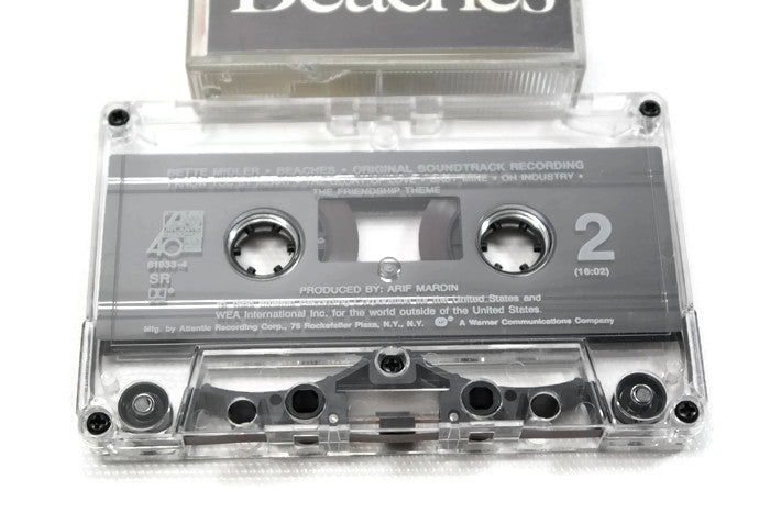 BEACHES - Vintage Cassette Tape - ORIGINAL MOTION PICTURE SOUNDTRACK The Vintedge Co.