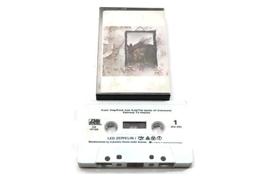 LED ZEPPELIN - Vintage Cassette Tape - IV The Vintedge Co.