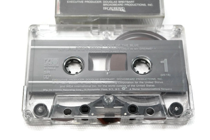 DEBBIE GIBSON - Vintage Cassette Tape - OUT OF THE BLUE The Vintedge Co.