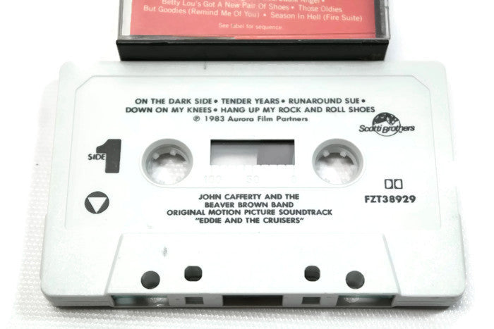 EDDIE AND THE CRUISERS - Vintage Cassette Tape - ORIGINAL MOTION PICTURE SOUNDTRACK The Vintedge Co.