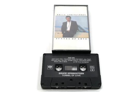 BRUCE SPRINGSTEEN - Vintage Cassette Tape - TUNNEL OF LOVE The Vintedge Co.