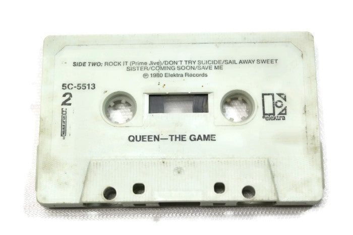 QUEEN - Vintage Cassette Tape - THE GAME The Vintedge Co.