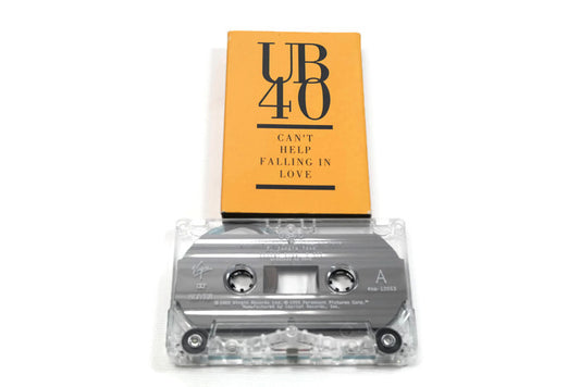 UB40 - Vintage Cassette Tape - CAN'T HELP FALLING IN LOVE WITH YOU The Vintedge Co.