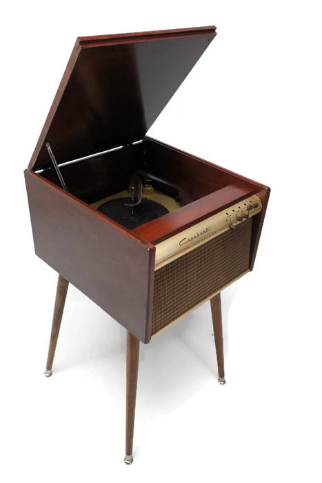 **SOLD OUT**  CAPEHEART 50's Mid Century Record Player Changer High Fidelity Console The Vintedge Co.