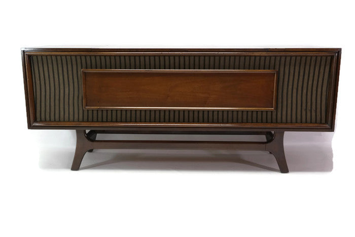 **SOLD OUT** GE Long and Low Record Player Changer Stereo Console The Vintedge Co.