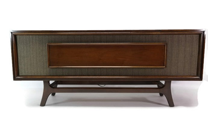 **SOLD OUT** GE Long and Low Stereo Console Record Player Changer The Vintedge Co.
