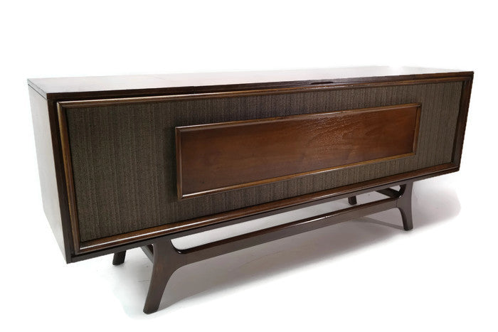 **SOLD OUT** GE Long and Low Stereo Console Record Player Changer The Vintedge Co.