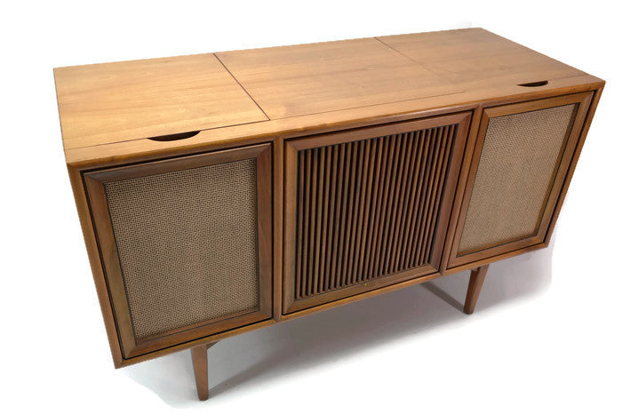 **SOLD OUT**  MOTOROLA 3-Channel Mid Century Record Player Changer Stereo Console The Vintedge Co.