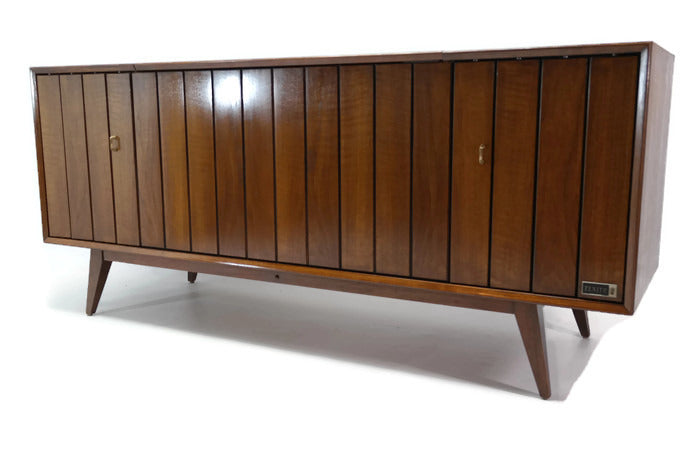 **SOLD OUT** 60s ZENITH DELUXE Louver Door HYBRID Record Player Changer Stereo Console The Vintedge Co.