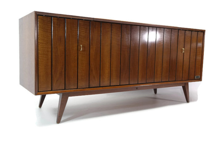 **SOLD OUT** 60s ZENITH DELUXE Louver Door HYBRID Record Player Changer Stereo Console The Vintedge Co.