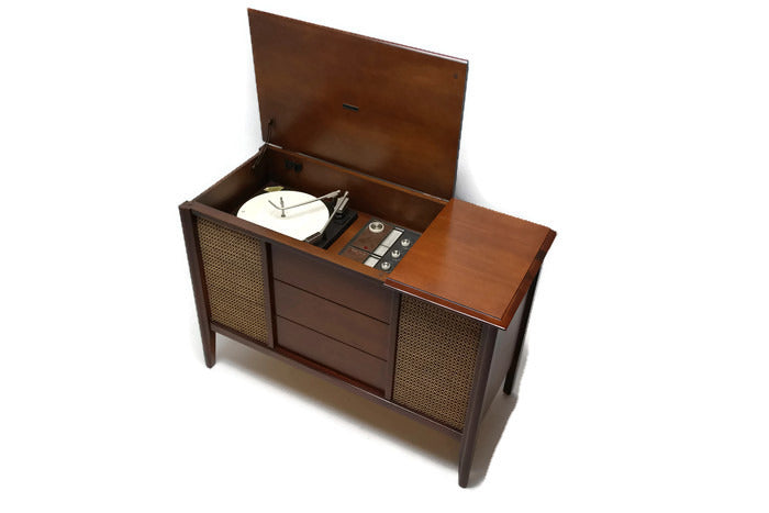 **SOLD OUT** 60's ZENITH Mid Century Record Player Changer Stereo Console The Vintedge Co.