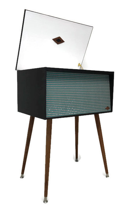 **SOLD OUT** VintedgeCo™ Wrapper™ Turntable Record Player Console Speaker - BLACK The Vintedge Co.