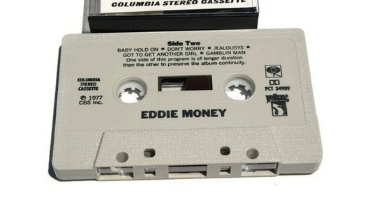 EDDIE MONEY - Vintage Cassette Tape - EDDIE MONEY The Vintedge Co.