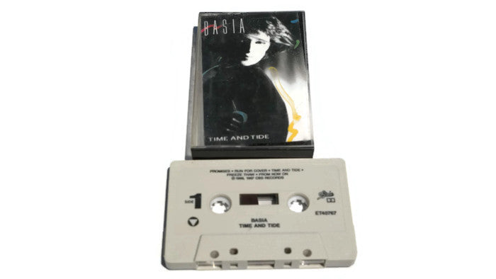 BASIA - Vintage Cassette Tape - TIME AND TIDE The Vintedge Co.