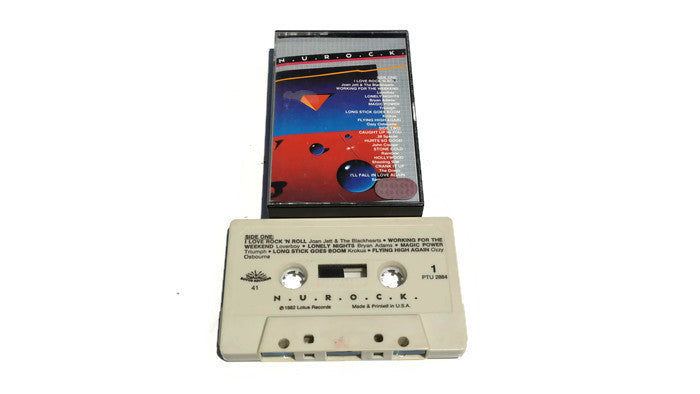 NU ROCK - Vintage Cassette Tape - NU ROCK The Vintedge Co.