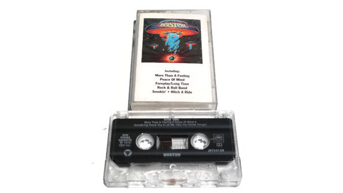 BOSTON - Vintage Cassette Tape - BOSTON The Vintedge Co.