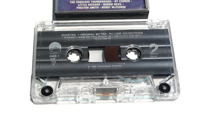 COCKTAIL - Vintage Cassette Tape - ORIGINAL MOTION PICTURE SOUNDTRACK The Vintedge Co.