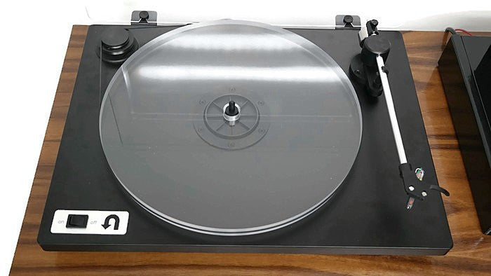 **SOLD OUT** VintedgeCo™ - EXCLUSIVE CUSTOM SERIES -  Mini-PREMIER™ Console Record Player in WALNUT - Turntable - Tube Amplifier - Bluetooth The Vintedge Co.