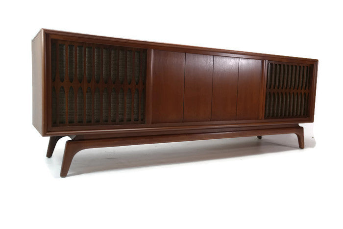 **SOLD OUT** MOTOROLA Mid Century Stereo Console Record Changer Player The Vintedge Co.